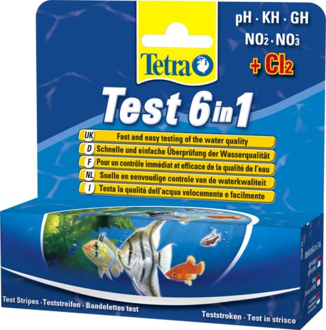 Tetra Test 6 in 1