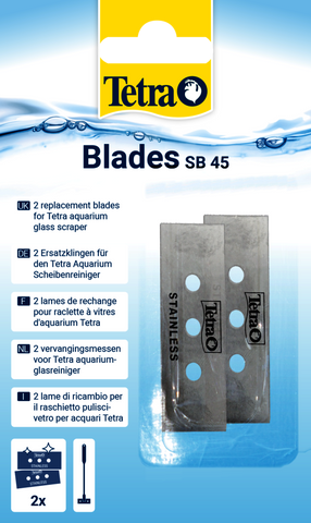 Tetra GS45 Replacement Glass Scraper Blades