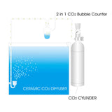 Ista CO2 2 in 1 Bubble Counter & Check Valve