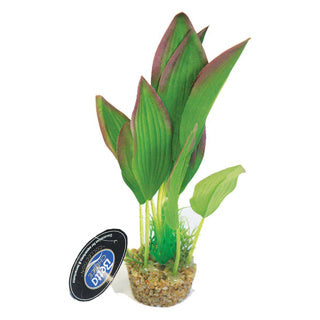 Betta Choice 8" Green Silk Plant W/ Sand Base