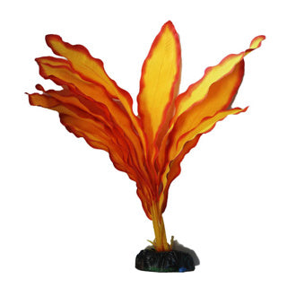 Betta Choice 40cm Yellow & Red Silk Plant