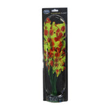 Betta Choice 40cm Green & Red Silk Plant