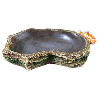 Betta Terra Medium Reptile Dark Feed Dish
