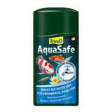 Tetra Pond AquaSafe water dechlorinator.