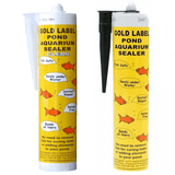 Gold Label Pond & Aquarium Sealer 290g (Black and Clear)