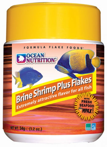 Ocean Nutrition Brine shrimp plus flakes 70g