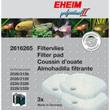 EHEIM FINE FILTER PADS 2026-2128,2226-2328 x3