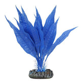 Plastic 20cm Blue Plant