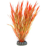 Plastic 30cm Red / Green Plant