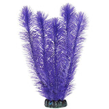 Plastic 30cm Purple Plant