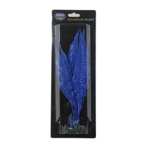 Plastic 30cm Blue Plant