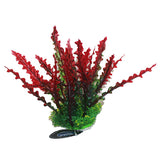 8" Red Plastic Plant